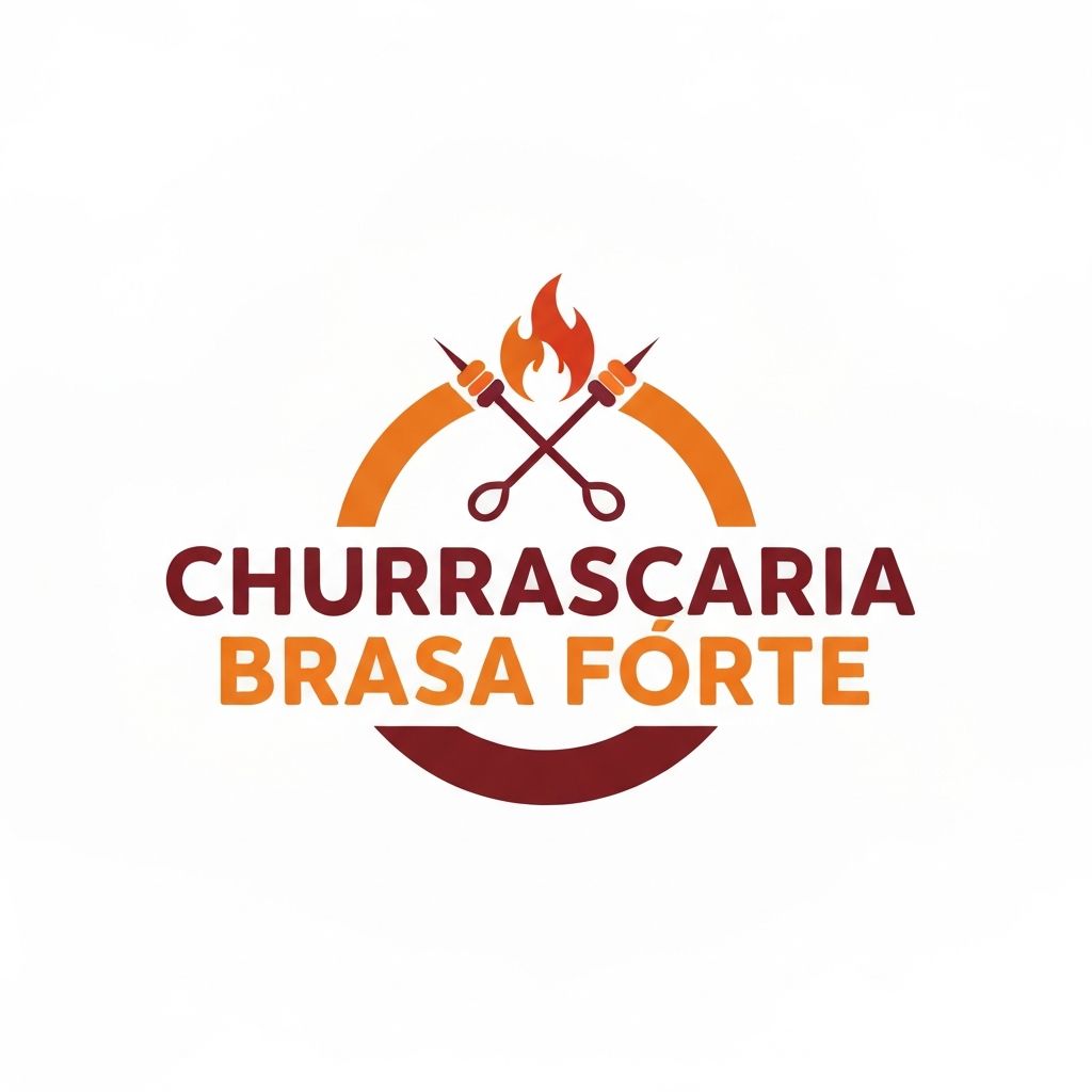 Logo Churrascaria Brasa Forte
