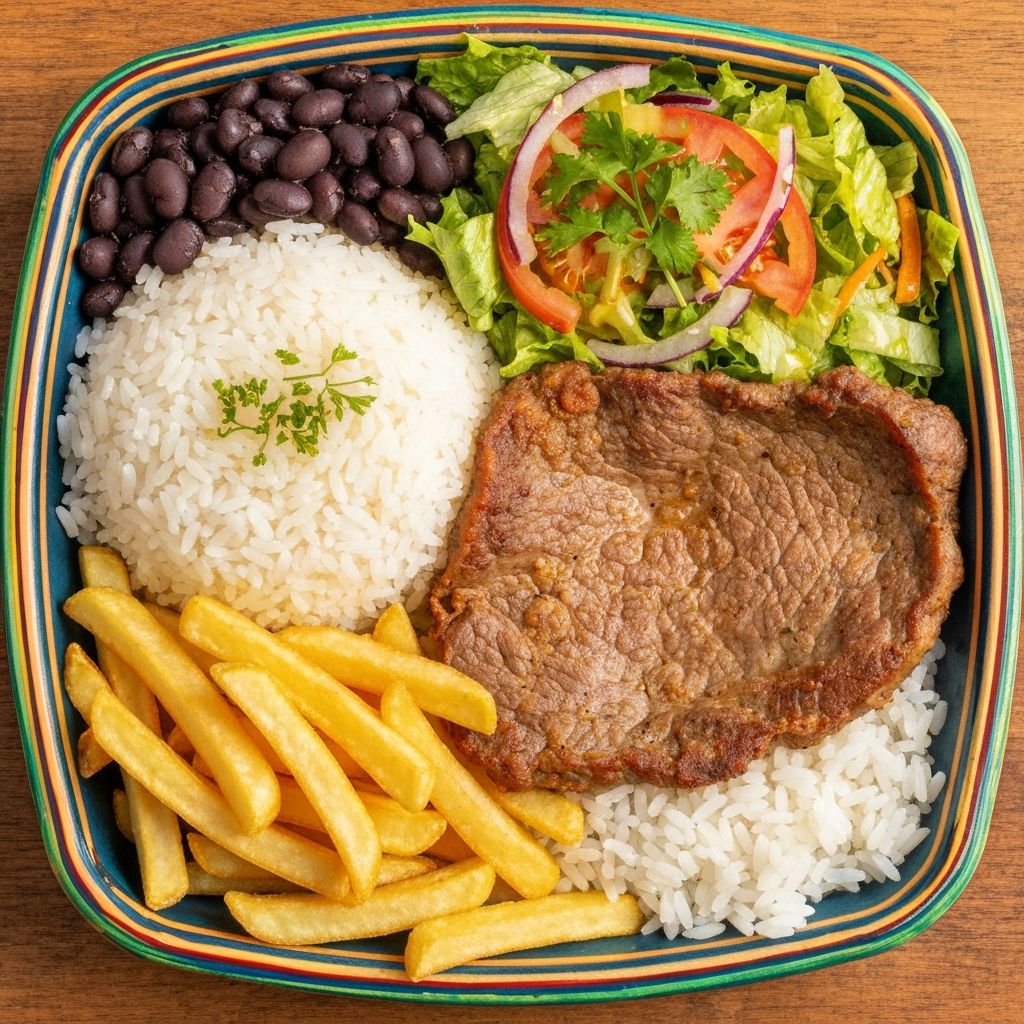 Marmitex Grande Com Bife Milanesa